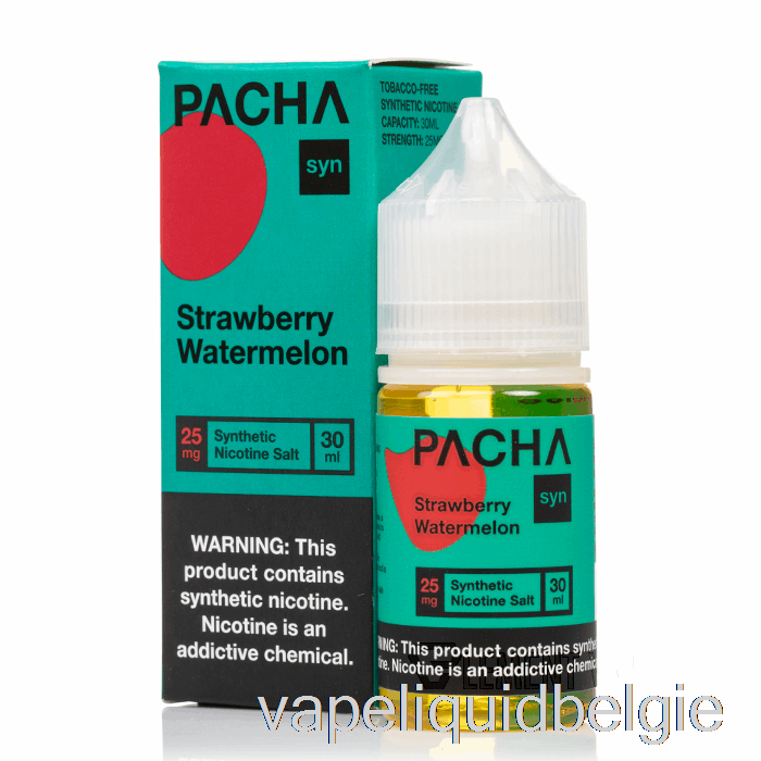 Vape Vloeibare Aardbei-watermeloen - Pachamama-zouten - 30 Ml 50 Mg